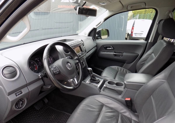Volkswagen Amarok cena 69999 przebieg: 220000, rok produkcji 2012 z Kościerzyna małe 436